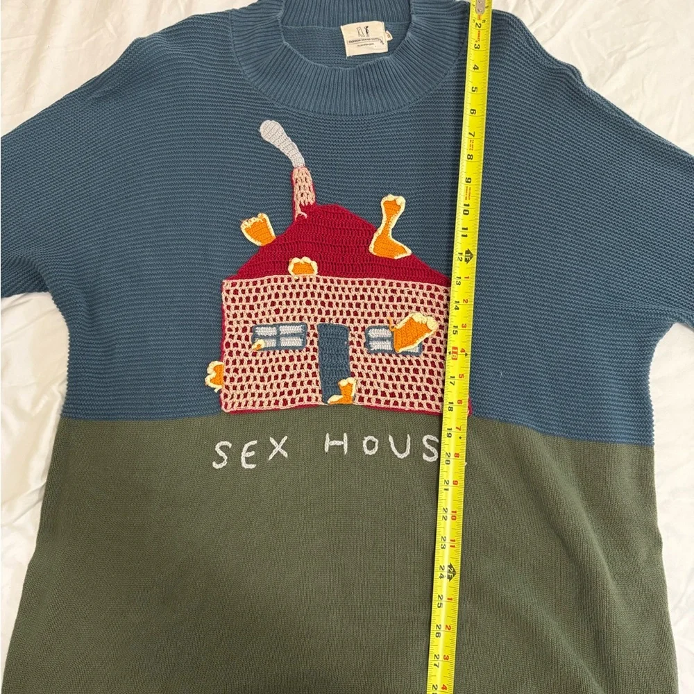 Fashion Brand Company Sex House on Fire Sweater XL - Picture 4 of 4